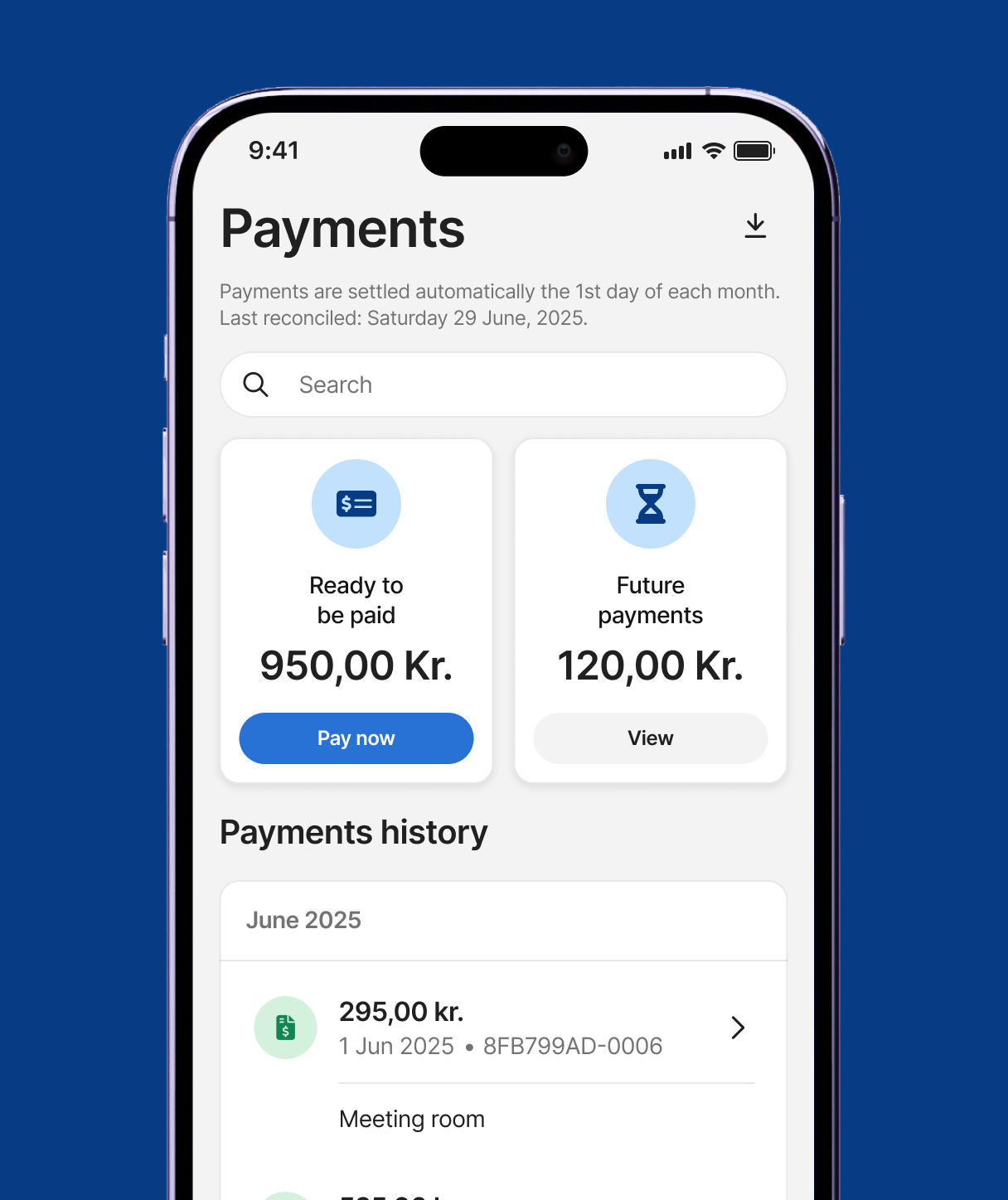 Payments Payments